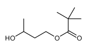 3-hydroxybutyl 2,2-dimethylpropanoate Structure