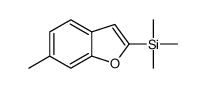 2-trimethylsilyl-6-methylbenzo[b]furan结构式