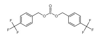bis(p-trifluoromethylbenzyl) sulfite结构式