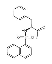 N-(1-萘磺酰)-L-苯丙氨酰氯结构式