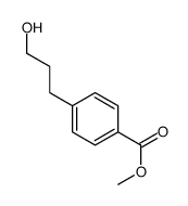 4-(3-羟基丙基)苯甲酸甲酯结构式