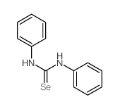 Selenourea,N,N'-diphenyl-结构式