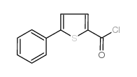 5-PHENYL-2-THIOPHENECARBONYL CHLORIDE Structure