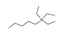 triethyl-pentyl-silane结构式
