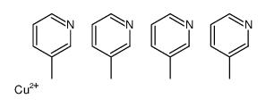 copper,3-methylpyridine Structure