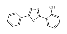 2-(5-苯基-1,3,4-噁二唑-2-基)苯酚结构式