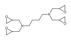 N,N,N',N'-tetrakis(oxiran-2-ylmethyl)butane-1,4-diamine Structure