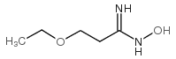 3-乙氧基-N-羟基丙脒结构式