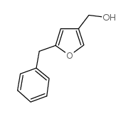 5-(苯基甲基)-3-呋喃甲醇结构式