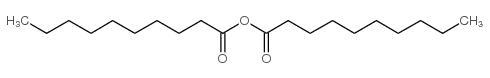 癸酸酐结构式