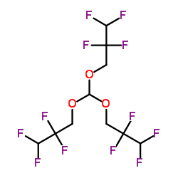 三(2,2,3,3-四氟丙基)原甲酸酯结构式