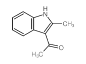 Ethanone,1-(2-methyl-1H-indol-3-yl)- Structure