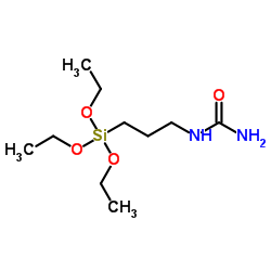1-[3-(Triethoxysilyl)propyl]urea Structure