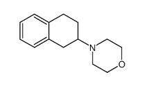 4-(1,2,3,4-Tetrahydronaphthalen-2-yl)morpholine Structure