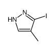 5-碘-4-甲基-1H-吡唑结构式