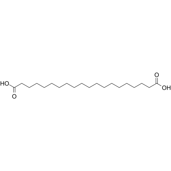 Icosanedioic acid Structure