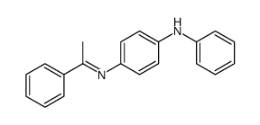 N-phenyl-4-(1-phenylethylideneamino)aniline Structure