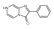 2-苯基咪唑并[1,2-a]吡嗪-3(7H)-酮结构式