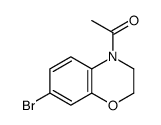 1-(7-BROMO-2H-BENZO[B][1,4]OXAZIN-4(3H)-YL)ETHANONE structure