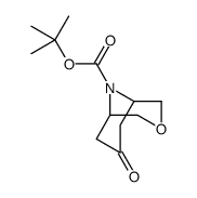 9-Boc-7-氧杂-9-氮杂双环[3.3.1]壬烷-3-酮结构式