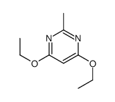 4,6-二乙氧基-2-甲基嘧啶结构式