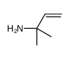 2-methylbut-3-en-2-amine Structure