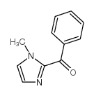 (1-甲基-1H-咪唑-2-基)苯甲酮结构式