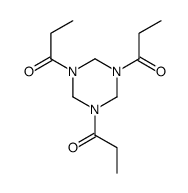 1,3,5-三丙酰基-1,3,5-噻嗪胺结构式