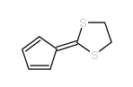 2-(2,4-环戊二烯-1-亚基)-1,3-二硫戊环结构式