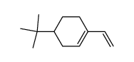 4-(tert-butyl)-1-vinyl-1-cyclohexene结构式