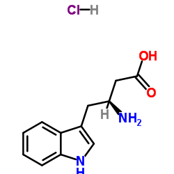 H-b-HoTrp-OH·HCl Structure