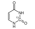 尿苷-2-13C结构式