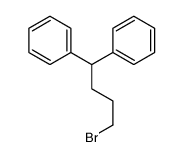 (4-bromo-1-phenylbutyl)benzene Structure