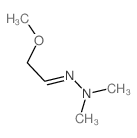 N-(2-methoxyethylideneamino)-N-methyl-methanamine结构式