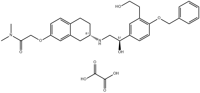 O-Benzyl Bedoradrine-d6 Ethanedioate Hydrate Structure