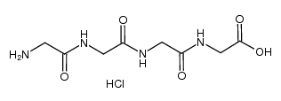 Tetraglycine hydrochloride结构式