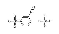 3-sulfobenzenediazonium,tetrafluoroborate Structure