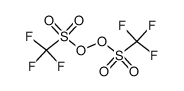 bis(trifluoromethanesulfonyl)peroxide Structure
