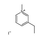 1-methyl-3-ethyl-pyridinium iodide结构式