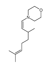 4-(3,7-Dimethylocta-1,6-dien-1-yl)morpholine结构式