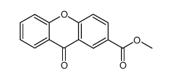 9-氧-氧杂蒽-2-羧酸甲酯-D3结构式