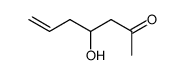 (+/-)-4-hydroxy-6-hepten-2-one Structure