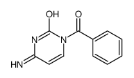 4-amino-1-benzoylpyrimidin-2-one Structure