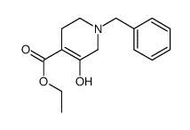 1-苄基-5-羟基-1,2,3,6-四氢吡啶-4-羧酸乙酯结构式