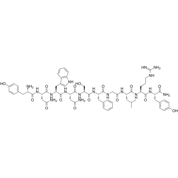 Kisspeptin-10, rat结构式