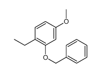 1-ethyl-4-methoxy-2-phenylmethoxybenzene结构式