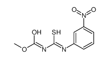 methyl N-[(3-nitrophenyl)carbamothioyl]carbamate Structure