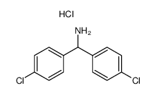 [bis(4-chlorophenyl)methyl]-amine hydrochloride结构式
