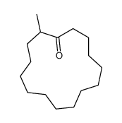 2-methylcyclopentadecan-1-one Structure