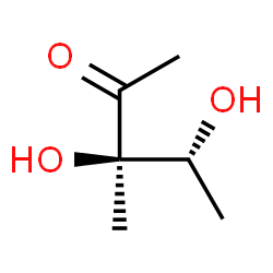 2-Pentanone, 3,4-dihydroxy-3-methyl-, (R*,R*)- (9CI) Structure